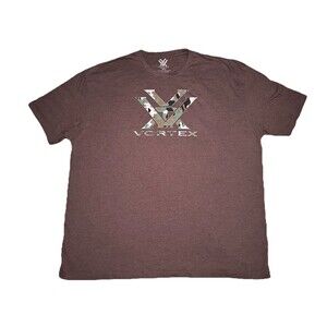 Vortex Optics Mens 3XL Camo Logo T-Shirt Hunting Outdoor Tee NWOT